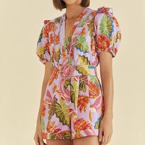 Farm Rio Lilac Romper